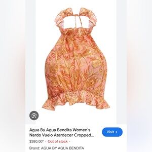 Agua Bendita Crop Top